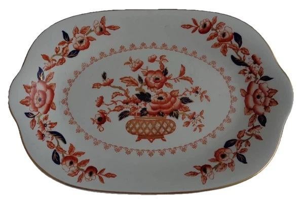 ROYAL WINDSOR CROWN STAFFORDSHIRE Schaal L26,5cm Tray, Antiek en Kunst, Antiek | Servies los, Verzenden