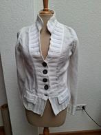 Vest, Uno Due, mt. 36, Wit, Ophalen of Verzenden, Zo goed als nieuw, Maat 36 (S)