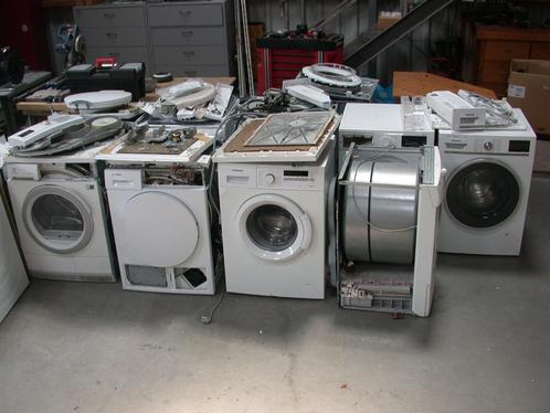 Wegens beëindigen hobby:Partij onderdelen wasmachines droger, Witgoed en Apparatuur, Onderdelen en Toebehoren, Gebruikt, Ophalen