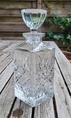 Karaf 100% kristal Bohemia, Antiek en Kunst, Antiek | Glas en Kristal, Ophalen of Verzenden