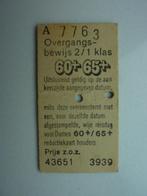 NS Spoorwegen 1982 speciale treinkaart Dames vervoersbewijs, Verzamelen, Spoorwegen en Tramwegen, Ophalen, Gebruikt, Trein, Overige typen