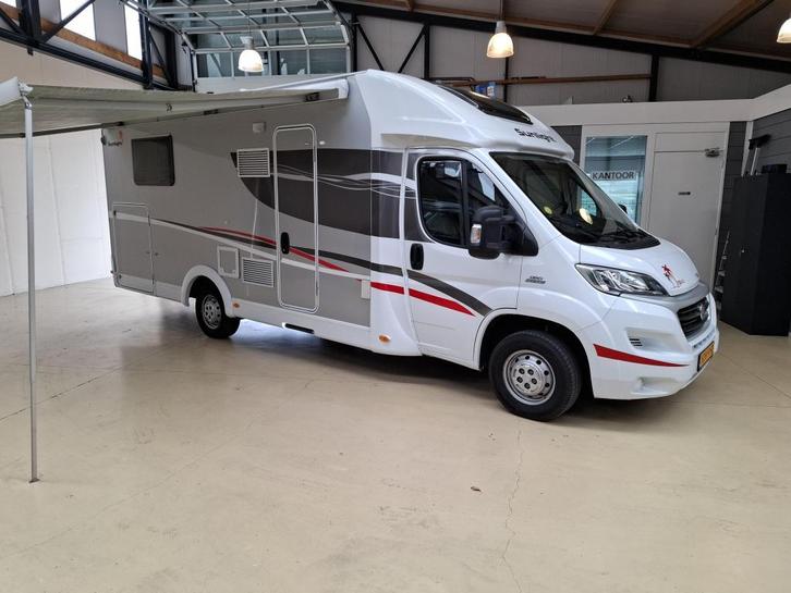 2015 Sunlight T68 Edition 10YEAR 130PK Enkele Bedden Hefbed, Caravans en Kamperen, Campers, Bedrijf, tot en met 4, Half-integraal