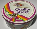 Groot rond blik van Quality Street. Doorsnede 18 cm., Ophalen of Verzenden, Zo goed als nieuw, Overige, Overige merken