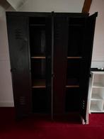STOERE Metalen Locker Kast zwart, Ophalen, Nieuw, STOER