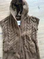 Zara knitwear gilet vestje zonder mouwen. Mt s., Bruin, Zara, Ophalen of Verzenden, Maat 36 (S)