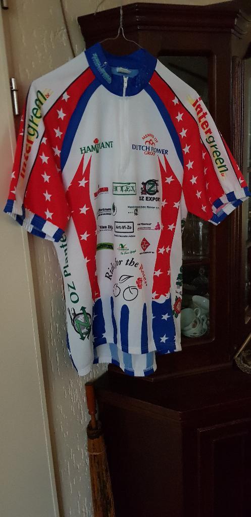 2 wielren shirts, Sport en Fitness, Wielrennen, Gebruikt, Kleding, Ophalen of Verzenden