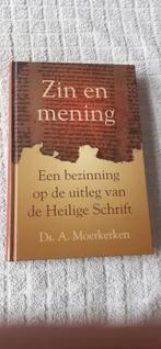 A. Moerkerken - Zin en mening, Boeken, Ophalen of Verzenden, Zo goed als nieuw, A. Moerkerken