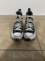 Converse run star hike, Kleding | Dames, Schoenen, Verzenden, Zo goed als nieuw, Zwart, Sneakers of Gympen