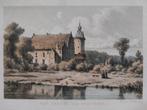 Kasteel van rechteren, Antiek en Kunst, Kunst | Etsen en Gravures, Ophalen of Verzenden