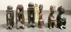 Kleine hardhouten Afrikaanse beeldjes, tribale kunst [1606], Antiek en Kunst, Kunst | Beelden en Houtsnijwerken, Ophalen