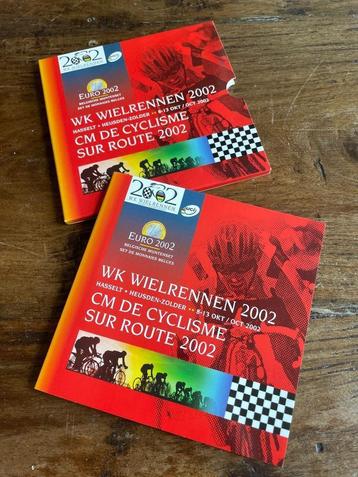 Muntset, WK Wielrennen 2002 beschikbaar voor biedingen