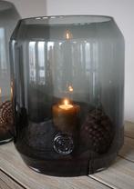 Gommaire Hurricane Windlicht - Hoogehuys smoke, Ophalen, Overige materialen, 25 tot 50 cm, Grijs