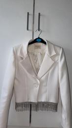 Witte colbert, Ophalen of Verzenden, Zo goed als nieuw, Maat 38/40 (M), Wit
