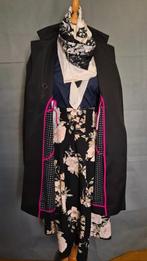 Klassieke Zwarte Trenchcoat BOSS HUGO BOSS, Kleding | Dames, Jasjes, Kostuums en Pakken, Maat 38/40 (M), Verzenden, Zwart, Zo goed als nieuw