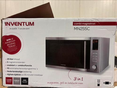 INVENTUM MN255C Vrijstaande combi magnetron, Witgoed en Apparatuur, Magnetrons, Nieuw, Vrijstaand, 45 tot 60 cm, Ophalen of Verzenden