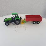 Siku deutz trekker met kipbak, Hobby en Vrije tijd, Modelauto's | 1:87, Ophalen of Verzenden, SIKU, Zo goed als nieuw