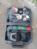 Parkside hand oculerende zaag met accu+lader, Ophalen of Verzenden, Zo goed als nieuw, Minder dan 700 watt, Haakse handslijpmachine