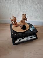 Muziekdoos - piano met berenorkest, Antiek en Kunst, Ophalen of Verzenden