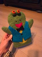 Grappige Handpop Kikker, Ophalen of Verzenden, Gebruikt, Overige typen