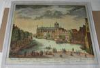 Amsterdam gesigt van bloemmarkt pijpe markt en het stadhuis, Verzenden, Ongelopen, Noord-Holland