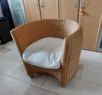 rieten fauteuil, Riet of Rotan, Minder dan 75 cm, Gebruikt, Landelijk