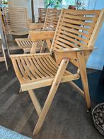 Design REX stoel van Niko Kralj, Huis en Inrichting, Stoelen, Bruin, Ophalen of Verzenden, Zo goed als nieuw, Vijf, Zes of meer stoelen