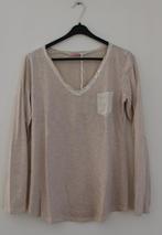 Longsleeve van G.Ricceri maat M, Maat 38/40 (M), Beige, Nieuw, Ophalen of Verzenden
