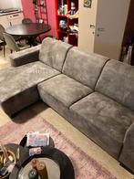 Grijze bank - Gebruikt, goede staat, Huis en Inrichting, Ophalen, Gebruikt, Hoekbank, 75 tot 100 cm