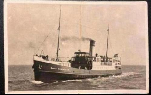veerboot Texel  "Dokter Wagemaker", Verzamelen, Ansichtkaarten | Nederland, Noord-Holland, 1920 tot 1940, Ophalen of Verzenden
