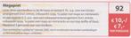 Megapret. Lievelde (Gld). Entree € 10,- / € 7,- p. p. Bon 92, Tickets en Kaartjes, Recreatie | Pretparken en Attractieparken, Drie personen of meer