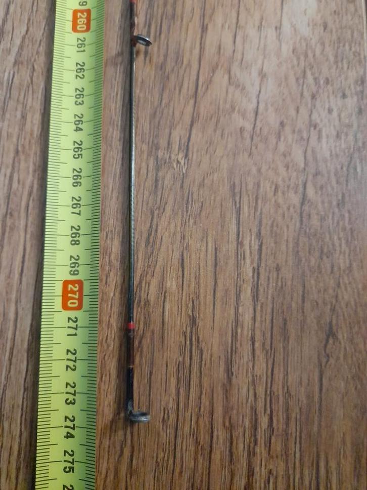 VLIEGVIS WERPHENGEL 2 DELIG 2,7METER, Watersport en Boten, Hengelsport | Vliegvissen, Zo goed als nieuw, Werphengel, Ophalen of Verzenden