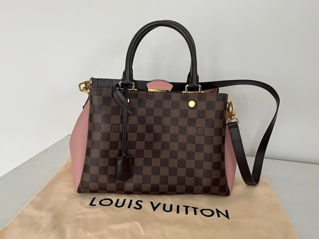 Louis Vuitton Brittany BB Damier Ebene - Inclusief stofzak, Ophalen, Zo goed als nieuw, Bruin, Handtas