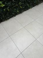 Restpartij Geo Ceramica tegels 60x60 Keramiek op beton, Ophalen, Gebruikt, Beton, Terrastegels