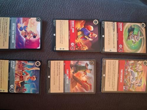 Lorcana kaarten, Verzamelen, Disney, Zo goed als nieuw, Plaatje of Poster, Overige figuren, Verzenden