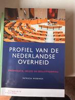 Patricia Wiebinga - Profiel van de Nederlandse overheid, Boeken, Gelezen, Ophalen of Verzenden, Patricia Wiebinga