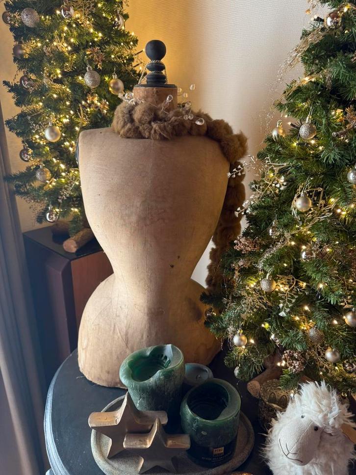 Buste wespentaile paspop, Antiek en Kunst, Curiosa en Brocante, Ophalen of Verzenden