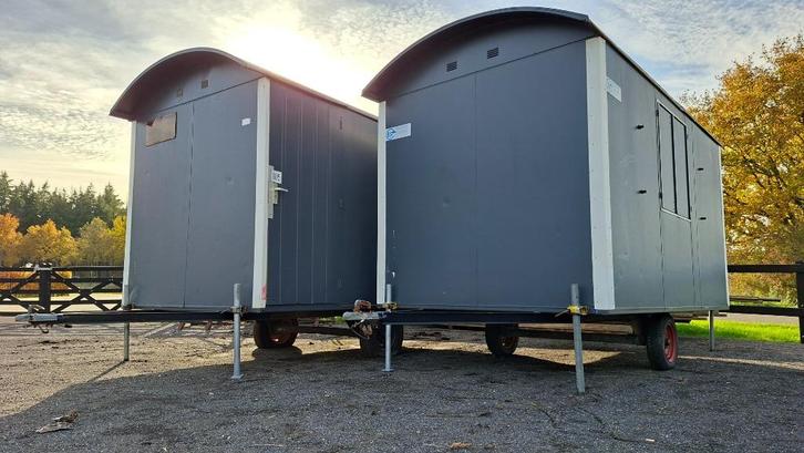 Bouwkeet, Schaftkeet, Pipowagen, Keet, B&B, Unit, Doe-het-zelf en Verbouw, Bouwketen en Schaftketen, Gebruikt, Ophalen