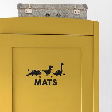 Sticker met naam, diverse thema's voor de kinderkamer beschikbaar voor biedingen