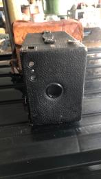 Oude Kodak Camera in opberghoesje No.2 Hawkeye Mod.B, Gebruikt, Ophalen of Verzenden, Kodak