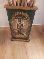 Vintage paraplubak eventueel met gedroogde pampas pluimen, Ophalen, Zo goed als nieuw, Hout