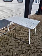 Demo fermob Luxembourg tafel 143x80 wit, Ophalen, Rechthoekig, Hout