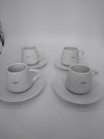 Mooie set van 4 kop-en schotels van Marksman voor espresso, Huis en Inrichting, Ophalen of Verzenden, Zo goed als nieuw, Overige stijlen