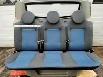 bank dubbel cabine Renault trafic beschikbaar voor biedingen