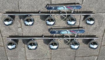Vintage plafondlamp 2 X
