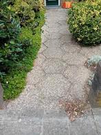 grote 6-hoekige grindtegels, Tuin en Terras, Ophalen, Gebruikt, 10 m² of meer, Beton