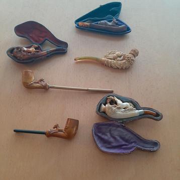 Antieke Tabakspijpen Collectie - Dierenfiguren beschikbaar voor biedingen