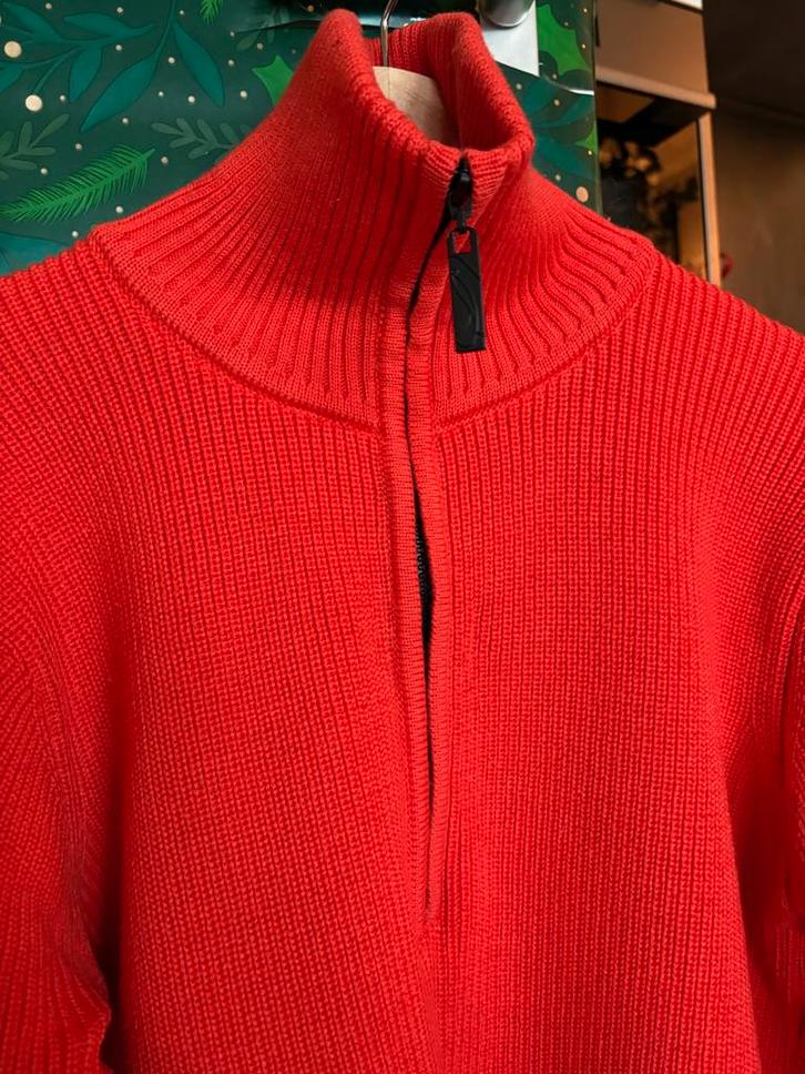 Roosenstein Wolke wollen trui - Duurzaam, Kleding | Heren, Truien en Vesten, Zo goed als nieuw, Maat 48/50 (M), Oranje, Ophalen of Verzenden