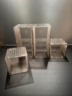 CD Opbergkubussen - Set van 4, Ophalen of Verzenden, Zo goed als nieuw