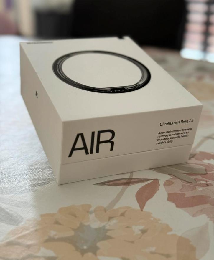 Ultrahuman Ring Air Maat 12 - Zo Goed Als Nieuw!, Sieraden, Tassen en Uiterlijk, Ringen, Zo goed als nieuw, Dame of Heer, Kleiner dan 17