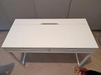 IKEA ALEX Bureau 100x48 cm - Wit, Huis en Inrichting, Ophalen of Verzenden, Gebruikt, Bureau